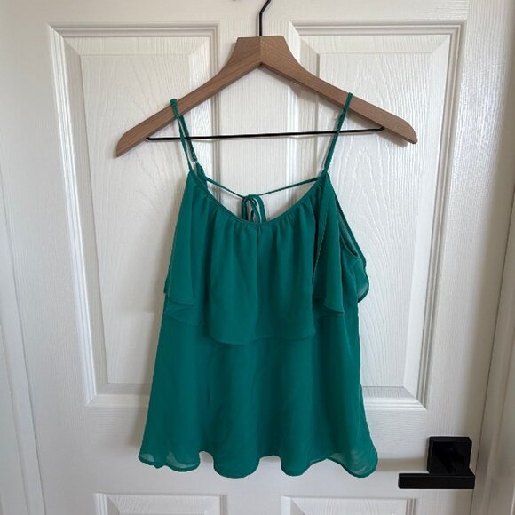 Sz small forever 21 teal top - Picture 1 of 4